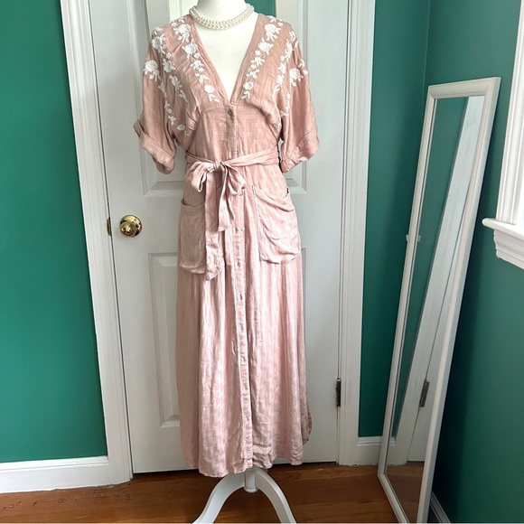Free People Women’s Love to Love You Embroidered Dress X Small - Picture 15 of 16